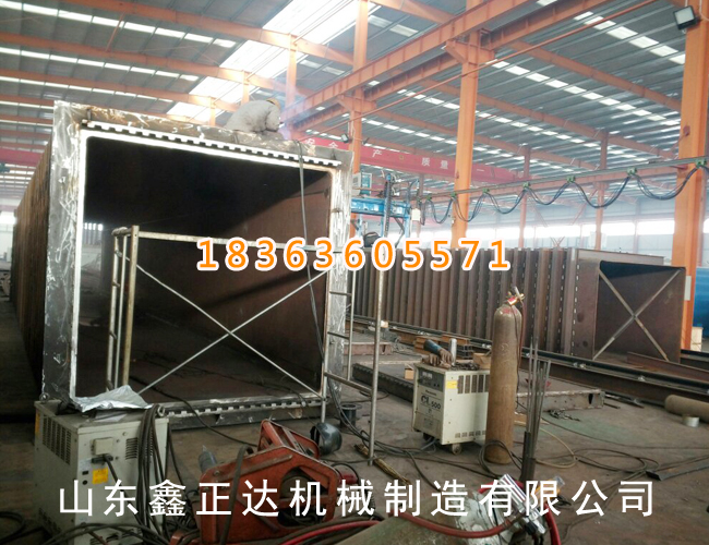 Square mushroom sterilizer processing site