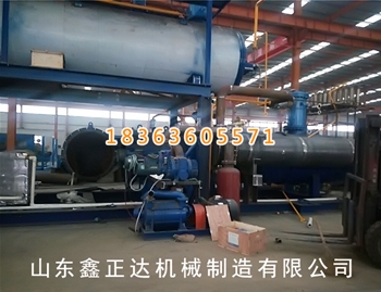 Continuous non-bag mushroom sterilizing line