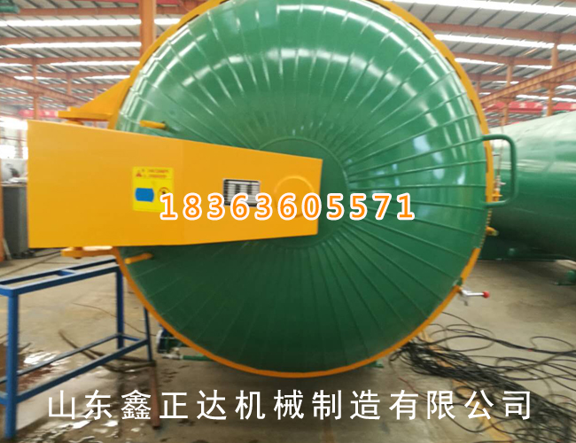 DN2200*12000 Round oyster mushroom sterilizer